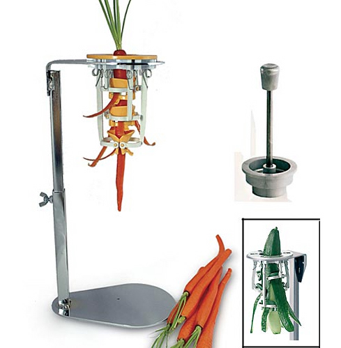Upright Peeler With Stand