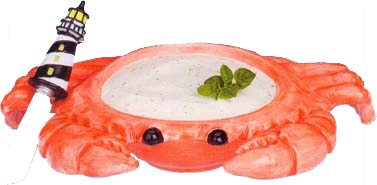 Crab Dip Bowl Set