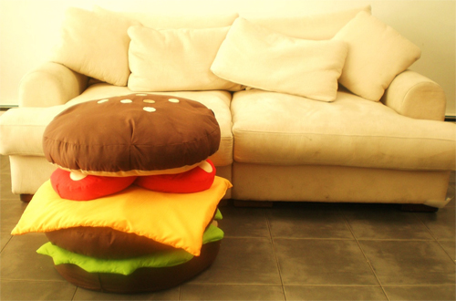 Hamburger Scatter Cushions