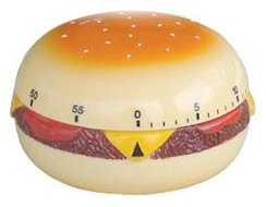 60-Minute Hamburger Kitchen Timer