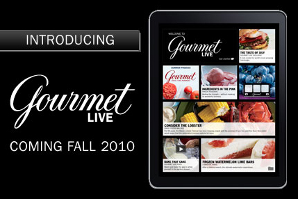Gourmet Magazine is now Gourmet Live.