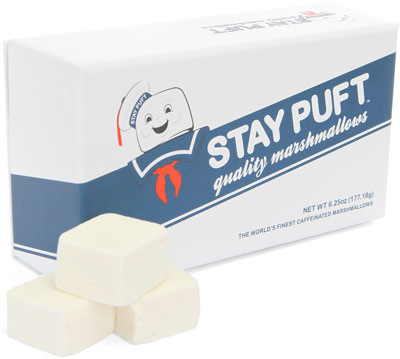 Stay Puft Caffeinated Gourmet Marshmallows