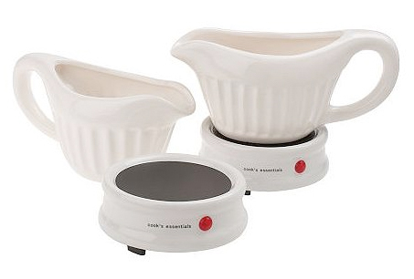 Cook's Essentials Set of 2 18oz. Electric Gravy Warmers