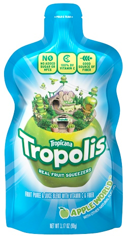 PepsiCo's Tropicana Tropolis is set to  'snackify' beverages and 'drinkify' snacks.