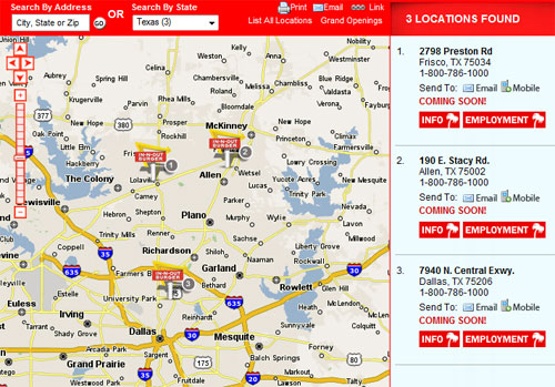 In-N-Out Burger expanding to Texas.