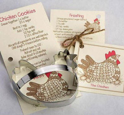 Chicken Cookie Cutter by Ann Clark 