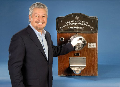 The World's First Frozen Margarita Machine.