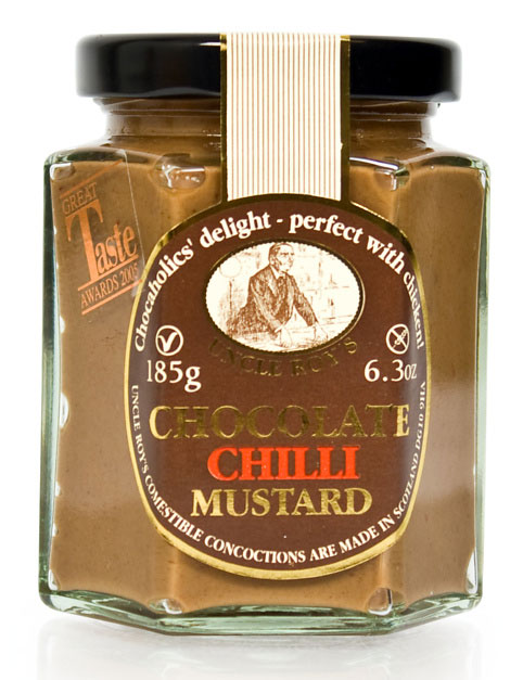 Uncle Roy's Chocolate Chilli Mustard