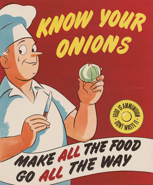 Know Your Onions, Or, Food Is Ammunition--Don't Waste It