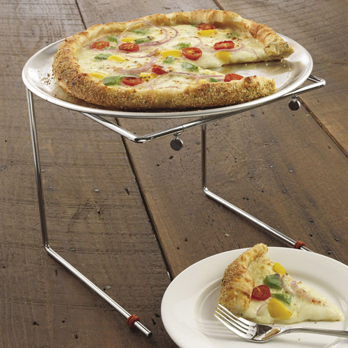 Pizzacraft Pizza Stand with Round Aluminum Pizza Pan