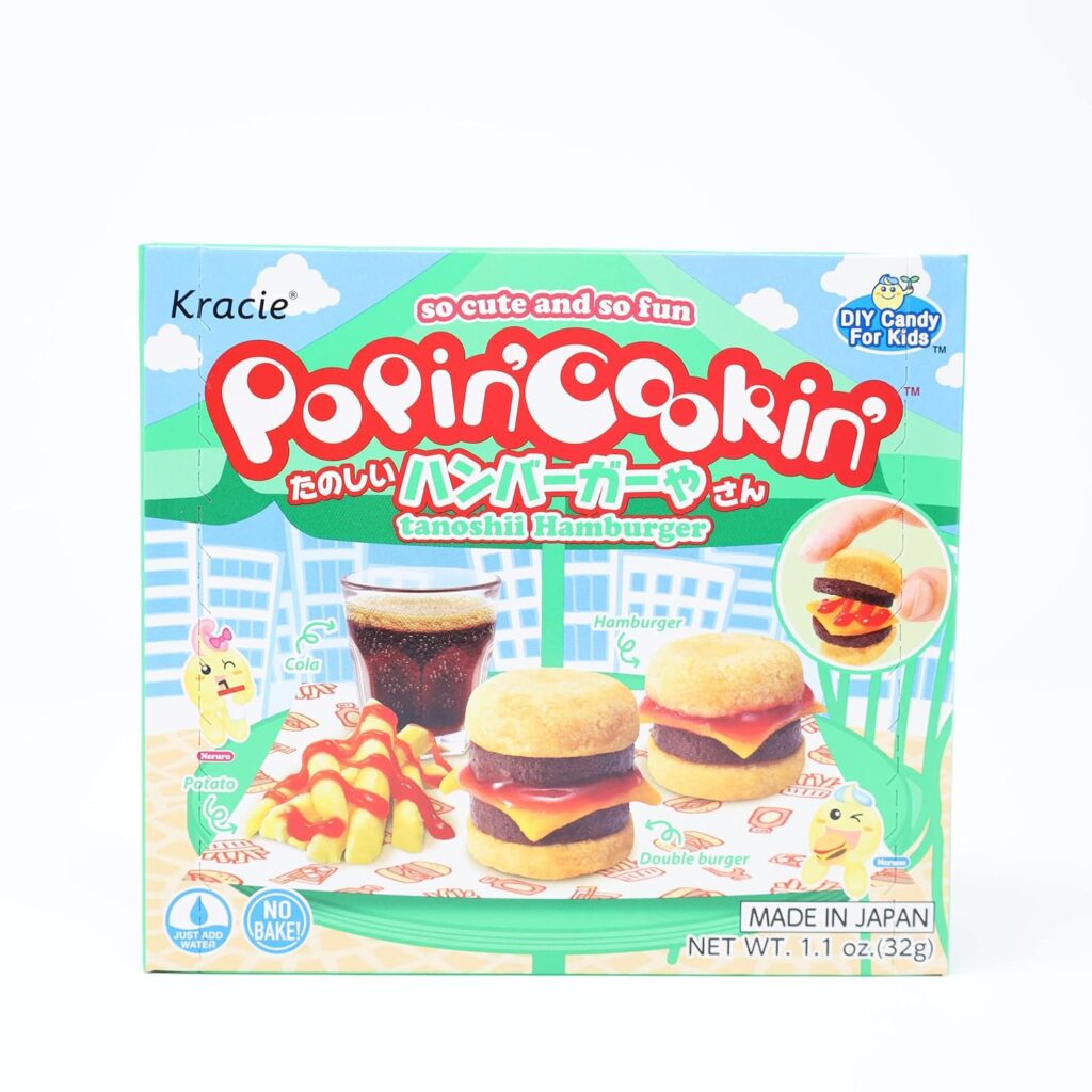 Kracie Popin' Cookin' DIY Candy Hamburger Kit 