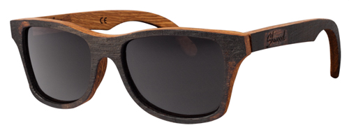 Shwood brand sunglasses made from White Oak Bushmills Irish whiskey barrels.