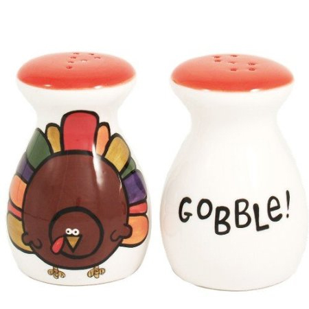 Our Name Is Mud Gobble Salt & Pepper Shakers
