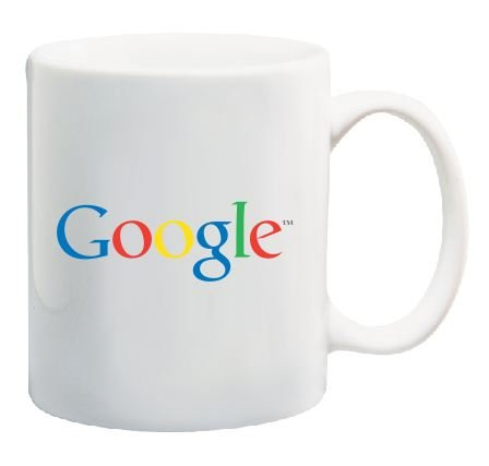 Google Logo Coffee Mug Promotional Novelty 11 Oz by Go Banners 