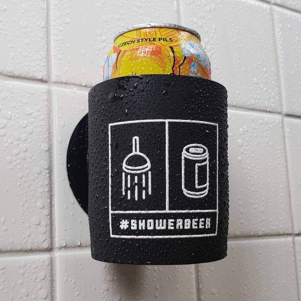 
#SHOWERBEER - Shower Beer Holder for in Shower Use, Keeps Beer Cold and Hands Free
Brand: Shakoolie
