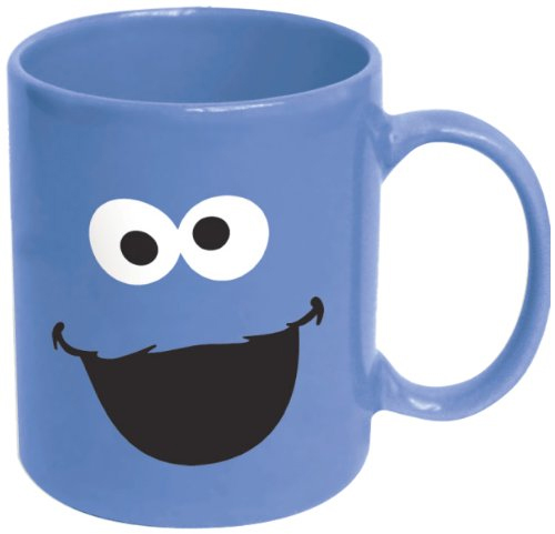 ICUP Cookie Monster Big Face Ceramic Mug