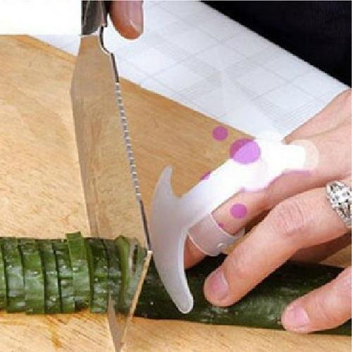 Economic Unique Food Knife Cut Vegetable Palm Rest Finger Protector Hand Guard by elegantstunning