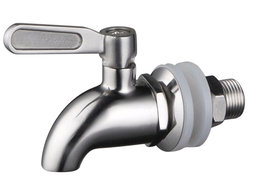 Stainless Works Stainless Steel Beverage Dispenser Replacement Spigot (Polished Finish)