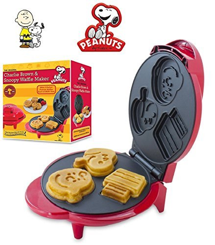 Peanuts Snoopy & Charlie Brown Character Waffle Maker