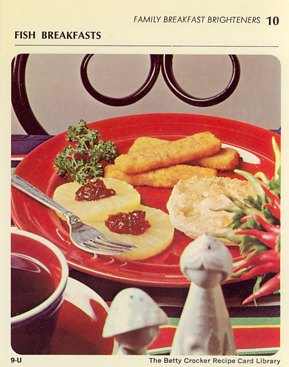 Fish Breakfasts Betty Crocker 1971